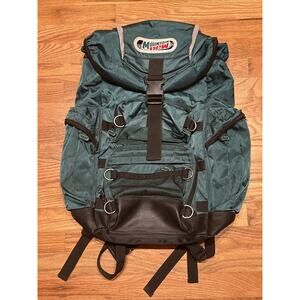Vintage Y2K Mountain Dew Green Large Backpack